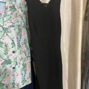 Chic Black Midi Dress